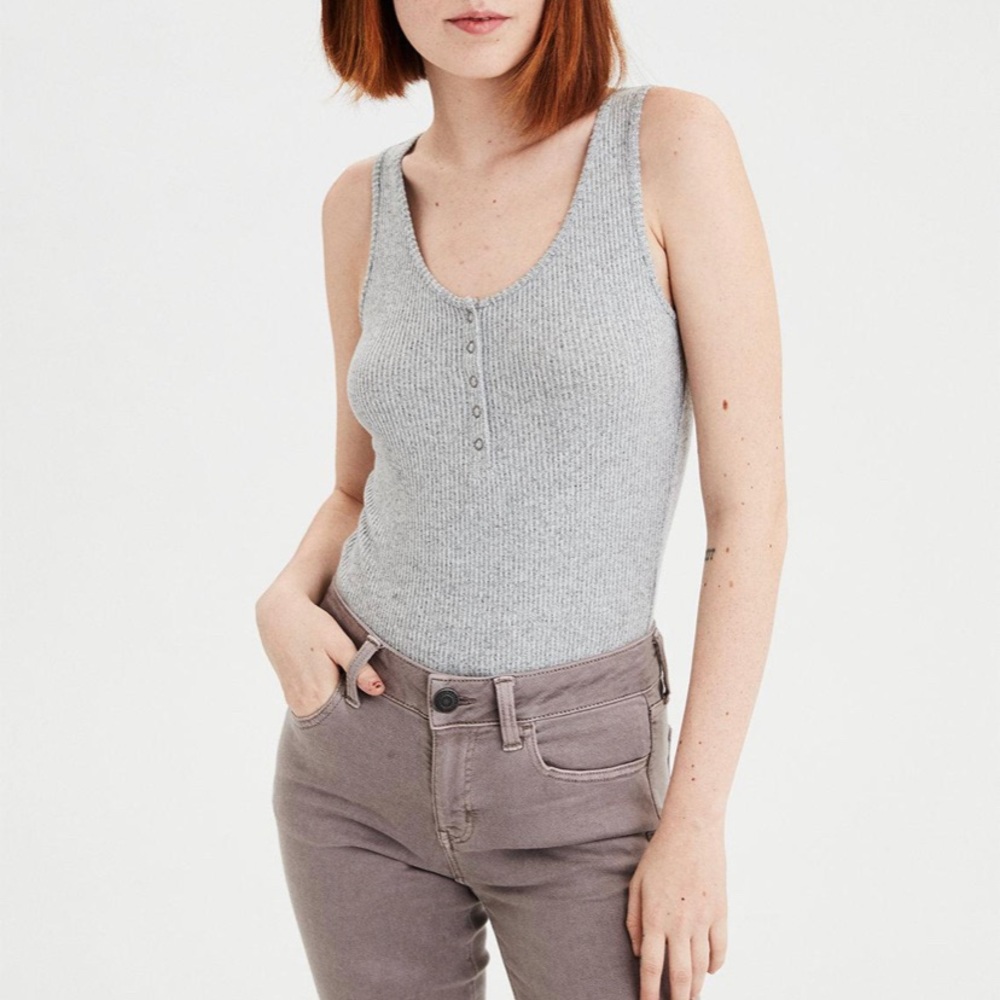 AE Plush Henley Bodysuit